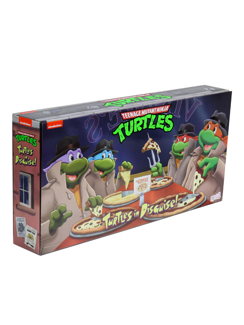 NECA TMNT Turtles In Disguise 4-Pack (Cartoon)